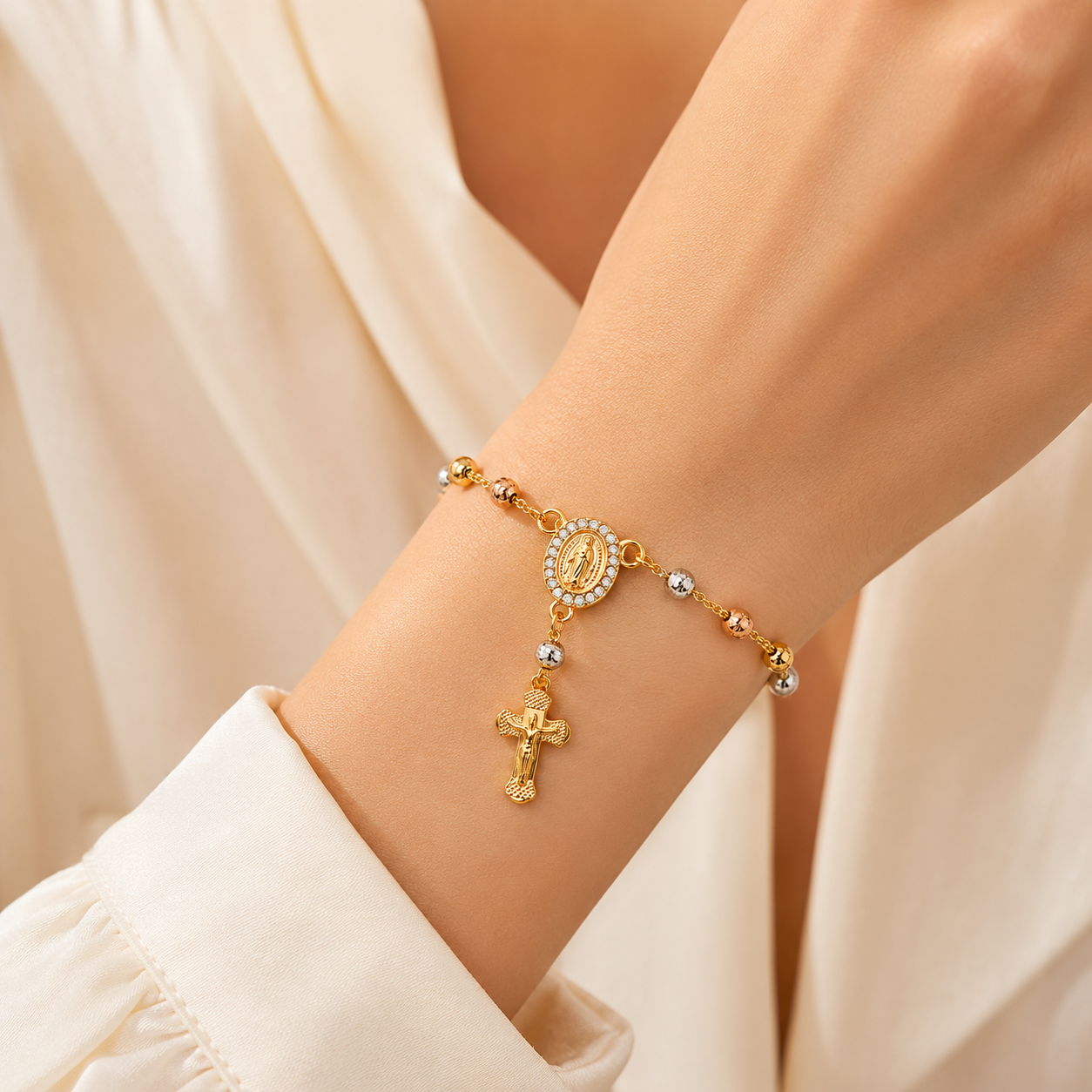 Pulsera Rosario de la Virgen